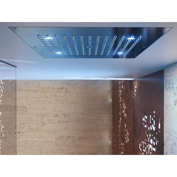 Верхний душ Bossini Dream 2 Sprays RGB Cromotherapy 570x470 мм H38905.030 - фото 4