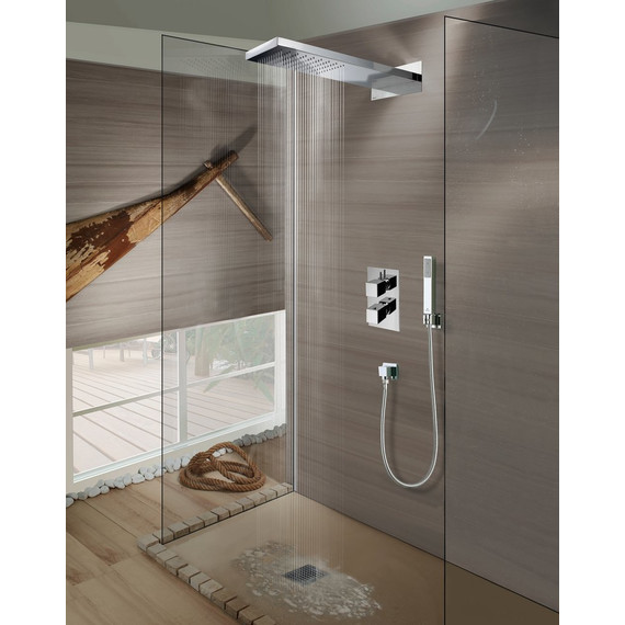 Верхний душ Bossini Manhattan 500x200 мм I00575.030 - фото 3