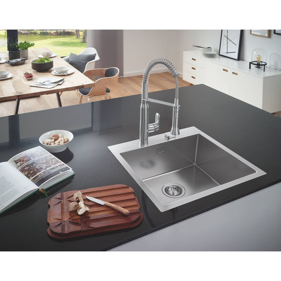 Кухонная мойка Grohe K800 60-S 51.8/51 1.0 31583SD1 1 мм, нержавеющая сталь - фото 4