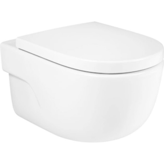 Инсталляция Grohe Rapid SL с подвесным безободковым унитазом Roca Meridian - фото 2