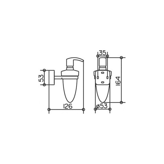 Дозатор для жидкого мыла Keuco Smart 02352010100 - фото 2