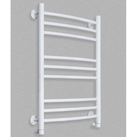 Полотенцесушитель водяной Domoterm Калипсо БЕЛ П9 500x700 мм, белый - фото 3