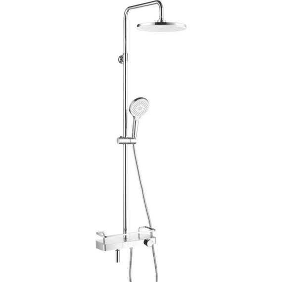Душевая стойка с термостатом Lemark Tropic LM7011C - фото 