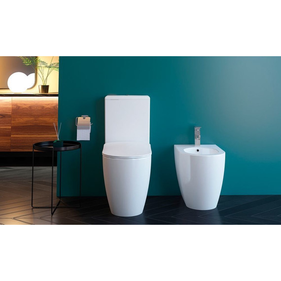 Биде напольное Creavit Free FE500.00000 - фото 2