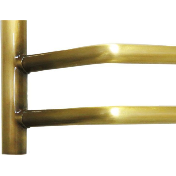 Полотенцесушитель водяной Domoterm Лаура АБР П5 500х500 мм, античная бронза - фото 3