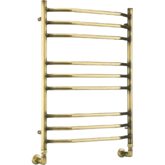 Полотенцесушитель водяной Domoterm Лаура АБР П9 500х700 мм, античная бронза - фото 2