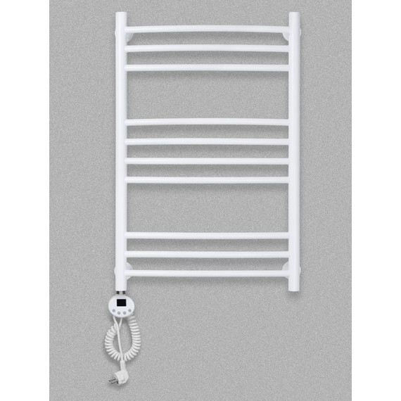Полотенцесушитель электрический Domoterm Калипсо БЕЛ П10 500х800 мм EL, белый - фото 3