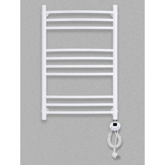 Полотенцесушитель электрический Domoterm Калипсо БЕЛ П10 500х800 мм ER, белый - фото 3