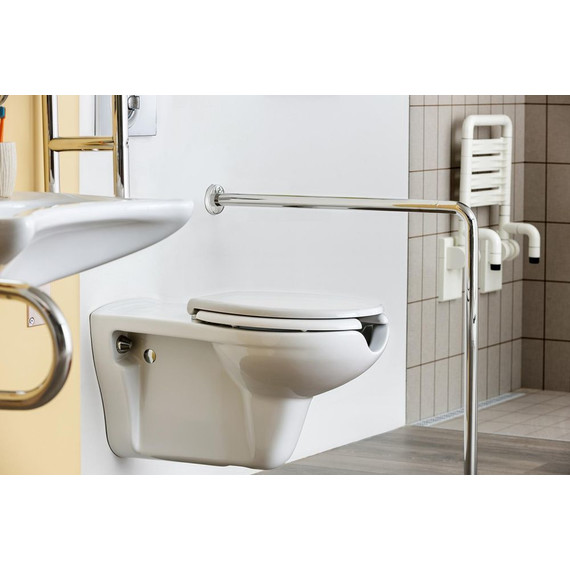 Унитаз подвесной Creavit BD320.00100 для людей с ограниченными возможностями - фото 4