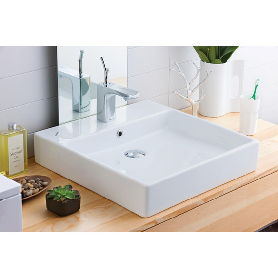 Раковина подвесная Creavit Next 50 см NX255.00000 - фото, картинка 2 Раковина подвесная Creavit Next 50 см NX255.00000 - фото 2