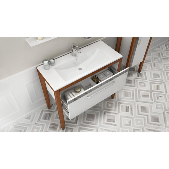 Раковина подвесная Creavit Su 100 см SU100.00000 - фото, картинка 3 Раковина подвесная Creavit Su 100 см SU100.00000 - фото 3