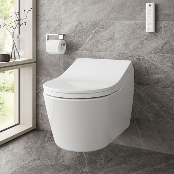 Электронная крышка-биде Toto Washlet RX Ewater+ микролифт TCF894CG#NW1 - фото 3