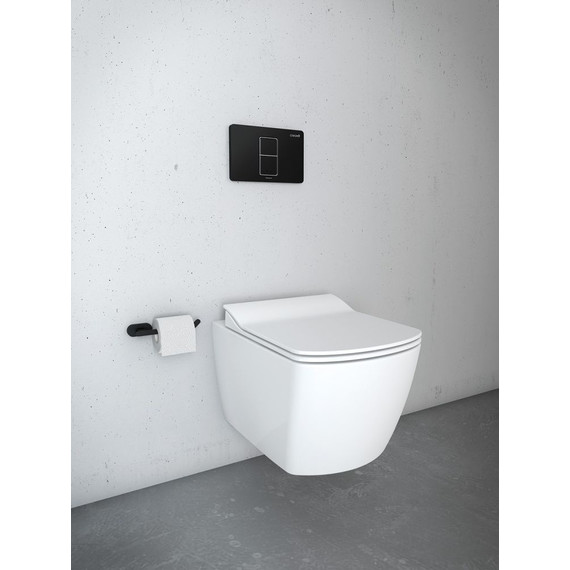 Унитаз подвесной безободковый Creavit Elegant EG321.00100 - фото 2