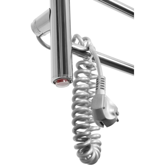 Полотенцесушитель электрический Domoterm Аврора П10 500х900 мм (возможность скрытого подключения) EK L - фото 3