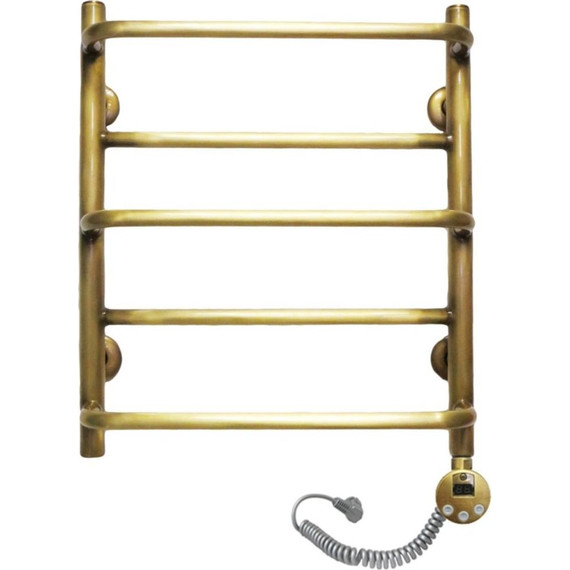 Полотенцесушитель электрический Domoterm Орфей АБР П5 500х700 мм ER, цвет античная бронза - фото 2