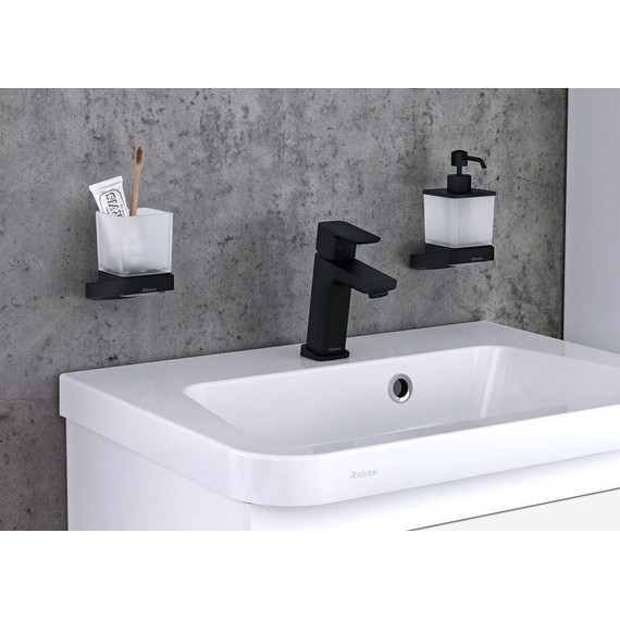 Смеситель для раковины Ravak 10° Free TD F 014.20 X070150, чёрный матовый - фото 6