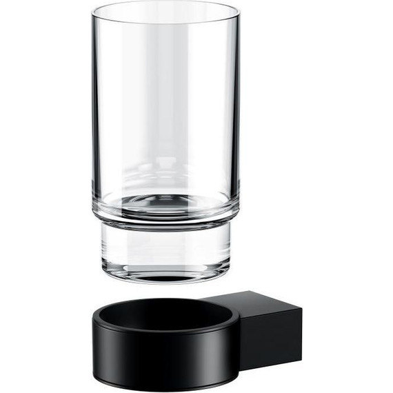 Стакан для зубных щеток Keuco Plan 14950379000, цвет чёрный матовый - фото 8