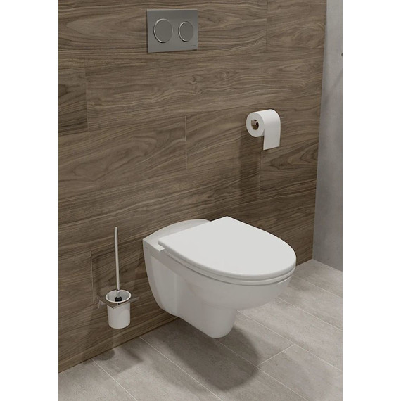 Инсталляция с подвесным безободковым унитазом Vitra S10 9842B003-7206 - фото 7