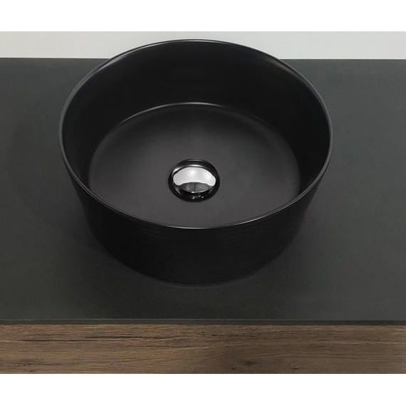 Раковина-чаша Comforty 35 см 103MB, черный матовый - фото 3