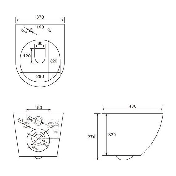 Унитаз подвесной безободковый Comforty 103 с крышкой микролифт - фото 6