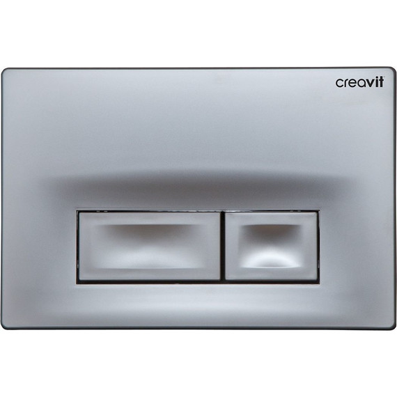 Кнопка смыва Creavit Ore GP3002.00, серый матовый - фото 