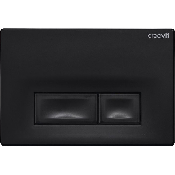 Кнопка смыва Creavit Ore GP3002.02, черный глянец - фото 