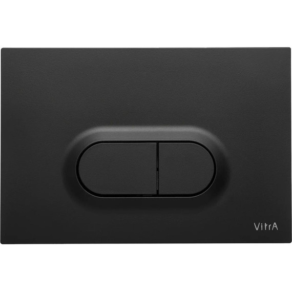 Кнопка смыва Vitra Loop 740-0511, черный матовый - фото 