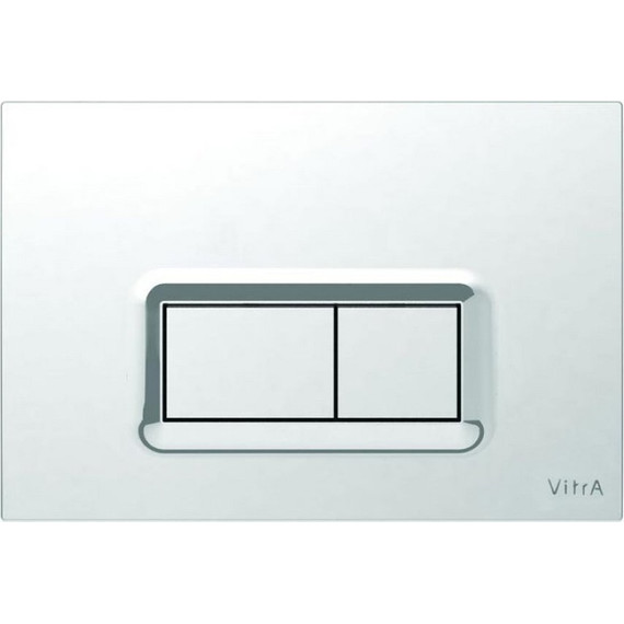 Кнопка смыва Vitra Loop R 740-0680, хром глянцевый - фото 