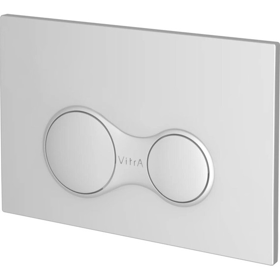 Кнопка смыва Vitra Sirius 740-0485, хром матовый - фото 2