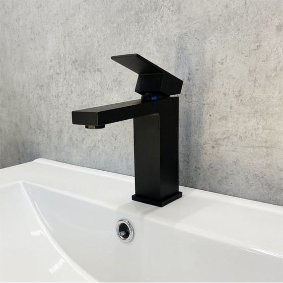 Смеситель для раковины Comforty FC045A-CMT, черный матовый - фото 2