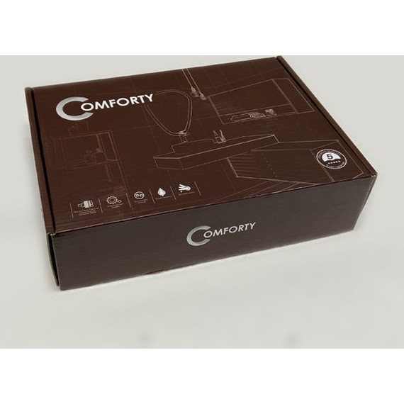 Смеситель для раковины Comforty FC045A-CMT, черный матовый - фото 7