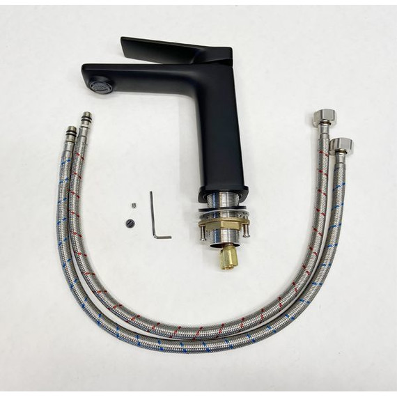 Смеситель для раковины Comforty FC071A-CMT, черный матовый, Цвет производителя: чёрный матовый - фото 5