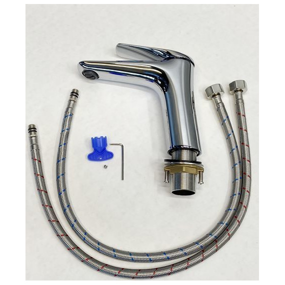 Смеситель для раковины Comforty FC074A-CCT, Цвет производителя: хром - фото 4