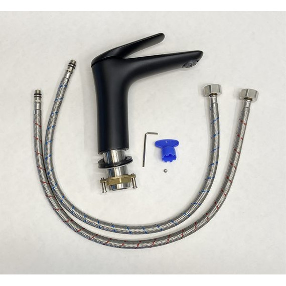 Смеситель для раковины Comforty FC074A-CMT, черный матовый, Цвет производителя: чёрный матовый - фото 6