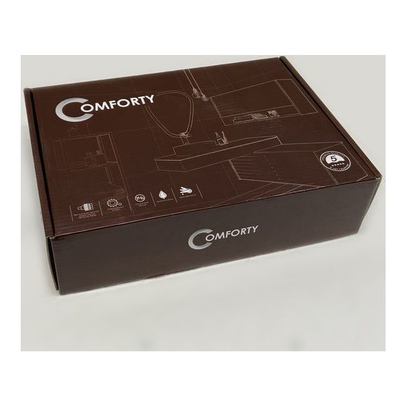 Смеситель для раковины Comforty FC088A-CMT, черный матовый - фото 7