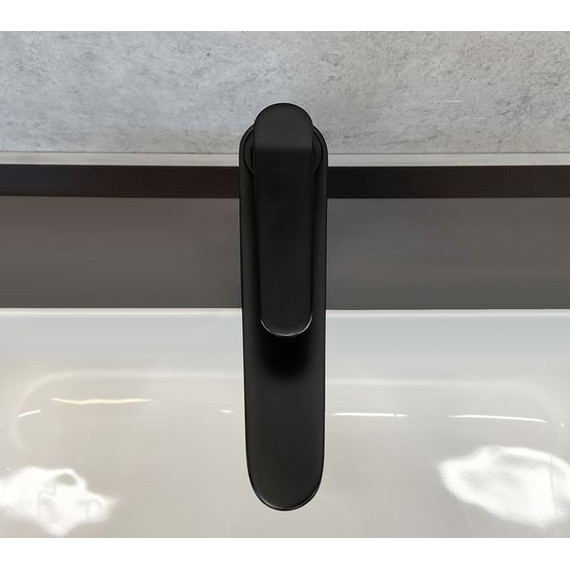 Смеситель для раковины высокий Comforty FC088B-CMT, черный матовый - фото 5