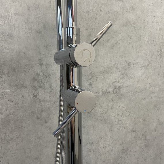 Смеситель для ванны Comforty FE0002-CCT, Цвет производителя: хром - фото 5