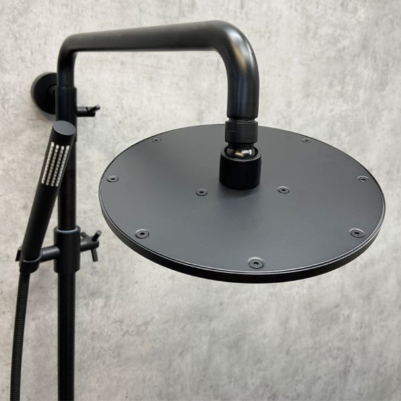 Душевая стойка Comforty FF018W-CMT, черный матовый - фото 5