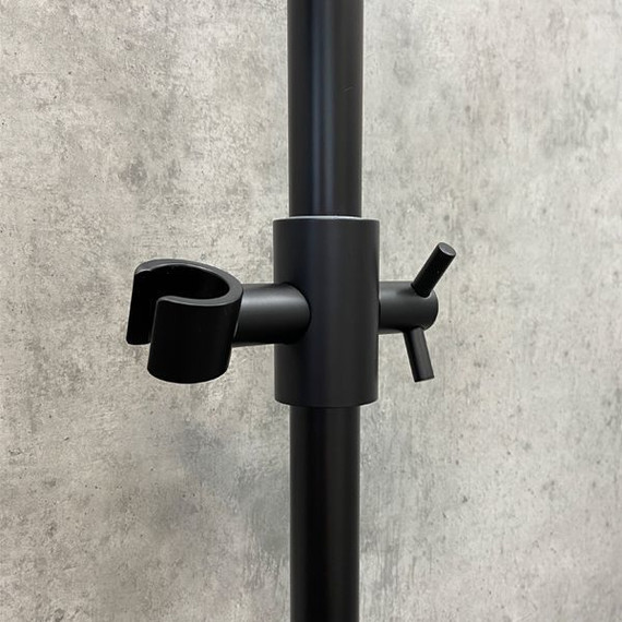 Душевая стойка Comforty FF018W-CMT, черный матовый - фото 7