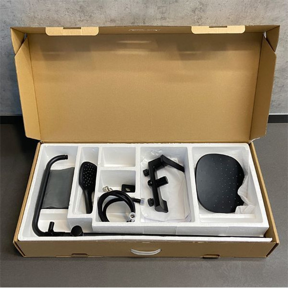 Душевая стойка Comforty FF071R-CMT, черный матовый - фото 10