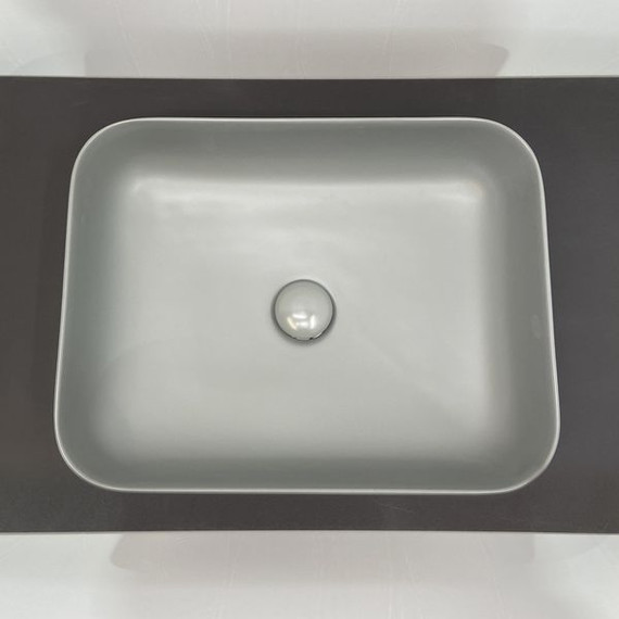 Раковина-чаша Comforty 50 см T-Y9378MH, серый матовый - фото 4