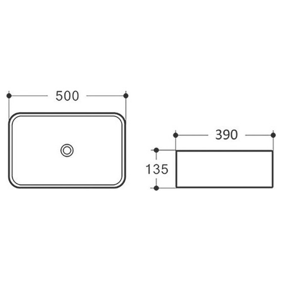 Раковина-чаша Comforty 50 см T-Y9378MH, серый матовый - фото 8