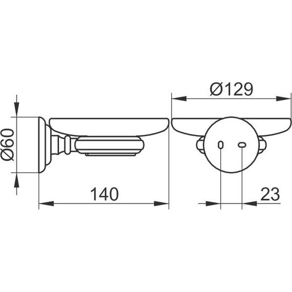 Мыльница Keuco Astor 02155019000 - фото 2