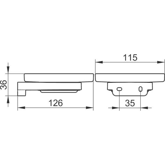 Мыльница Keuco Moll 12755019000 - фото 4
