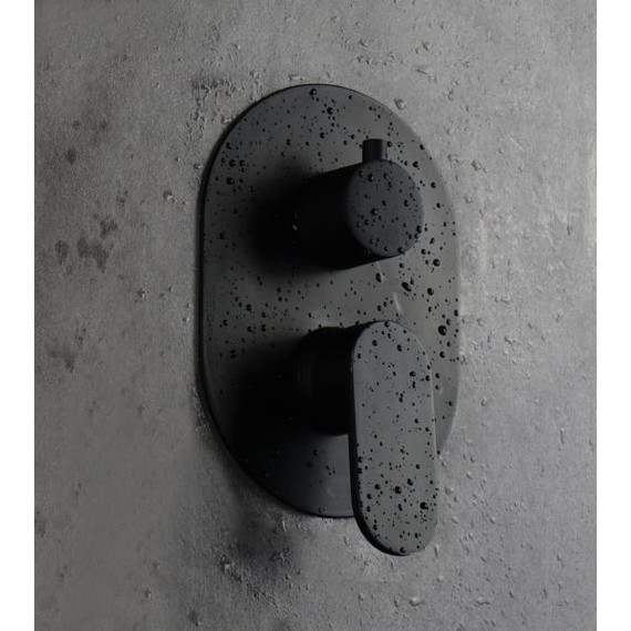 Смеситель для ванны AQG Beta 01BET351NG, черный матовый - фото 2