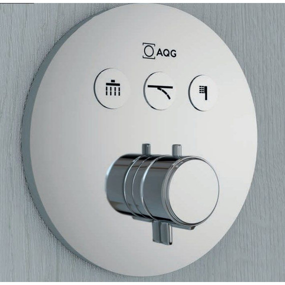 Смеситель для ванны AQG Pearl 03PEA351CR - фото 2