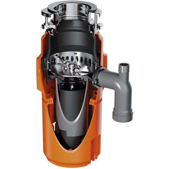 Измельчитель пищевых отходов Omoikiri Nagare Slim 900 4995062 - фото 2