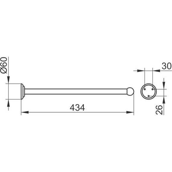 Полотенцедержатель Keuco Astor 02117010000 - фото 2