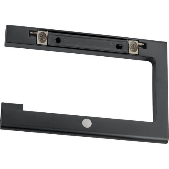 Держатель для туалетной бумаги Keuco Edition 400 11562130000, цвет хром чёрный - фото 3