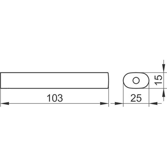 Держатель для туалетной бумаги Keuco Edition 400 11563030000, цвет бронза - фото 3